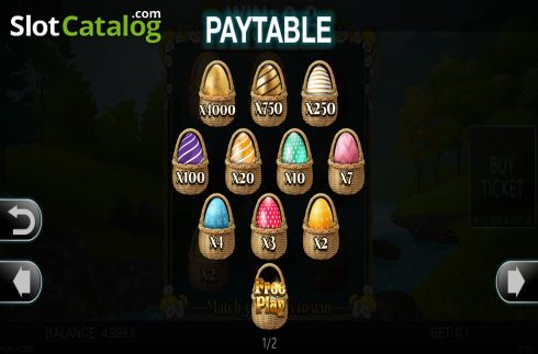 Скрин5. Easter Pick слот