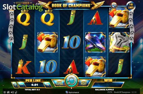 Скрин2. Book Of Champions слот