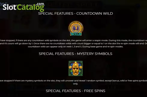Скрин5. Aztec Spell 10 Lines слот