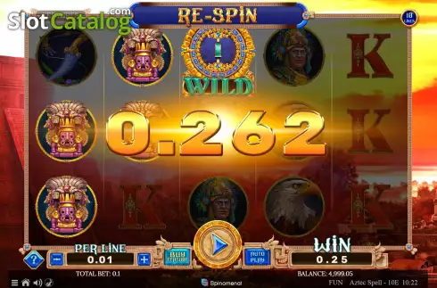 Скрин3. Aztec Spell 10 Lines слот