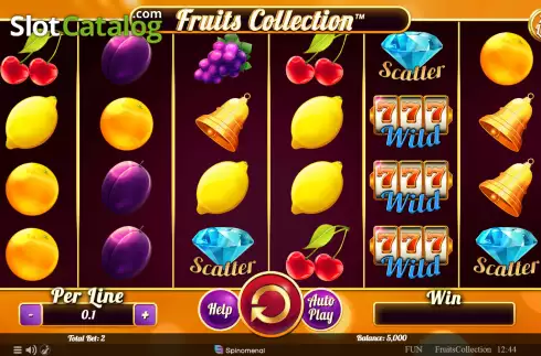 Скрин3. Fruits Collection 20 Lines слот