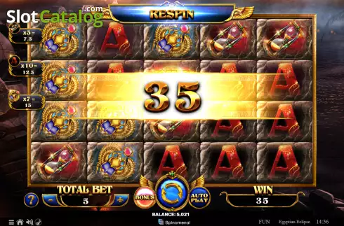 Скрин4. Egyptian Eclipse слот