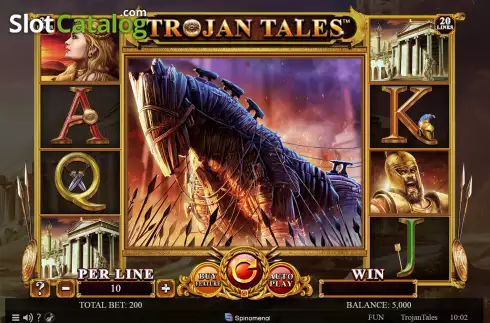 Скрин2. Trojan Tales слот