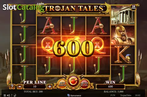 Скрин3. Trojan Tales слот