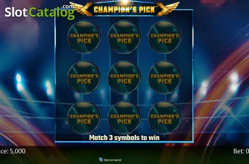 Скрин2. Champions Pick слот