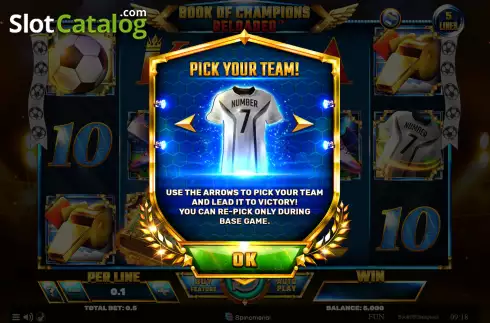 Скрин2. Book Of Champions Reloaded слот
