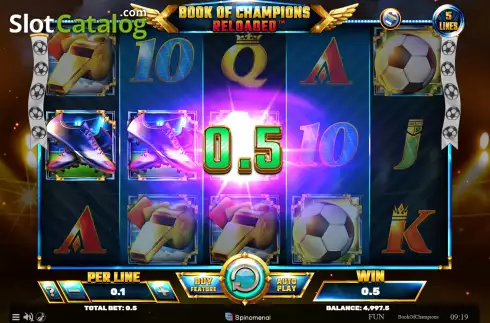 Скрин4. Book Of Champions Reloaded слот