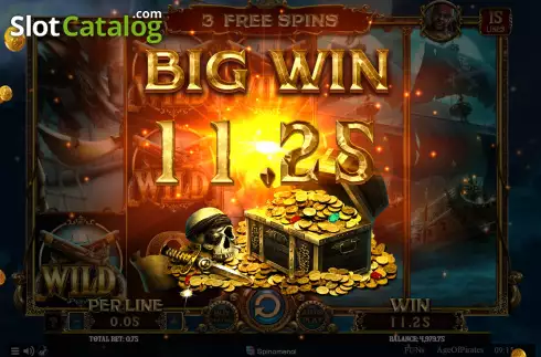 Скрин3. Age of Pirates 15 Lines слот