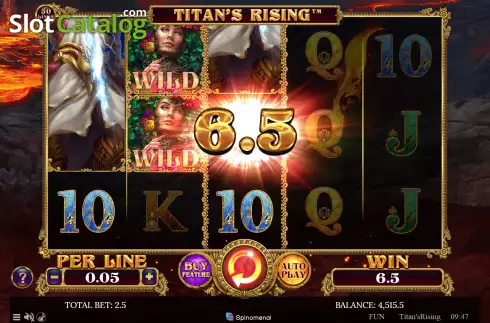 Скрин4. Titans Rising слот