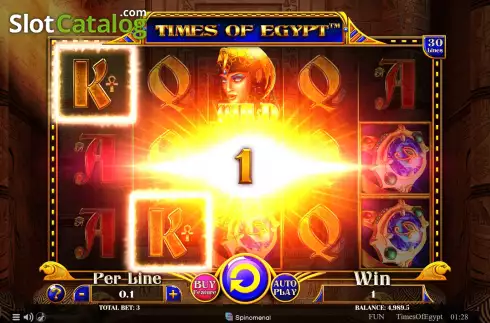 Скрин3. Times Of Egypt слот
