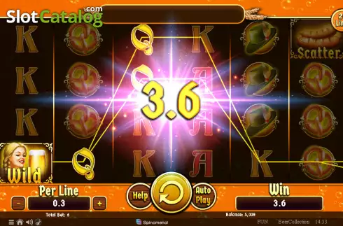 Скрин3. Beer Collection 20 Lines слот