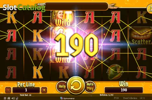 Скрин4. Beer Collection 30 Lines слот