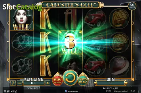 Скрин3. Gangsters Gold слот