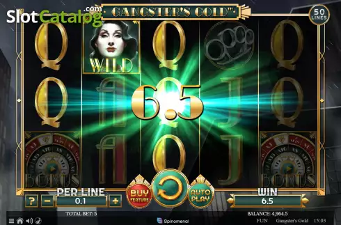 Скрин4. Gangsters Gold слот