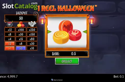 Скрин4. 1 Reel Halloween слот