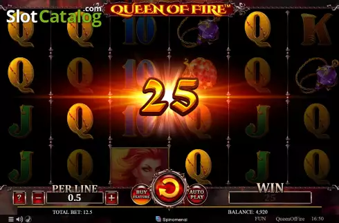 Скрин3. Queen Of Fire Expanded Edition слот