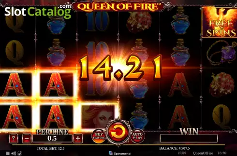 Скрин4. Queen Of Fire Expanded Edition слот