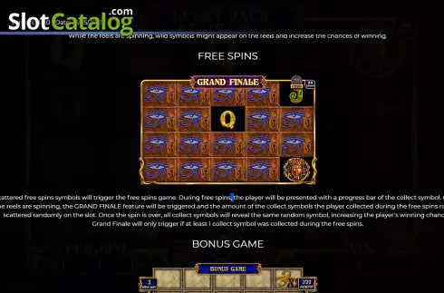 Скрин7. Lucky Jack Tut's Treasure слот
