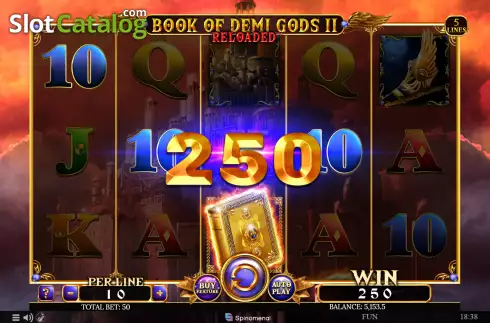 Скрин4. Book of Demi Gods 2 Reloaded слот