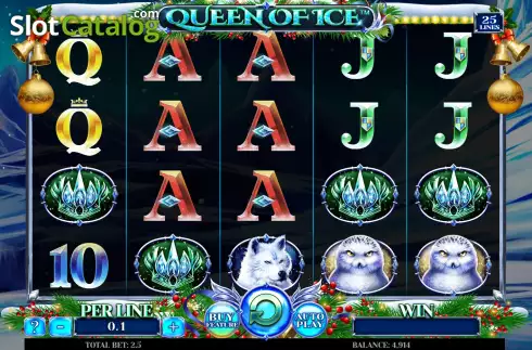 Скрин2. Queen Of Ice Christmas Edition слот