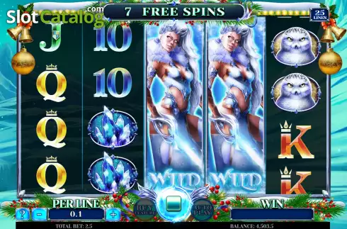 Скрин7. Queen Of Ice Christmas Edition слот