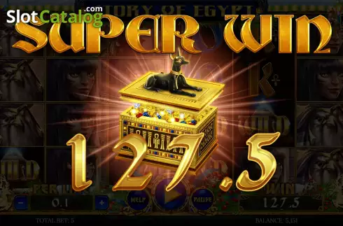 Скрин6. Story Of Egypt Christmas Edition слот