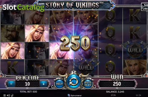Скрин3. Story Of Vikings слот