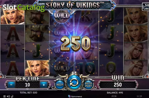 Скрин4. Story Of Vikings слот