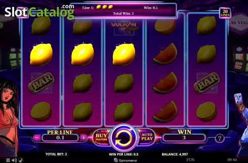 Скрин3. Vulkan Vegas слот