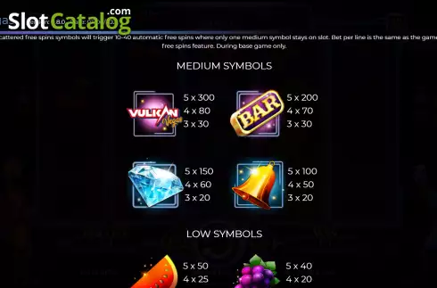 Скрин9. Vulkan Vegas слот