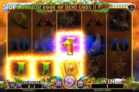 Скрин4. Book of Demi Gods 2 Christmas Edition слот