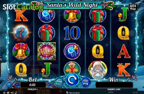 Скрин2. Santa's Wild Night слот