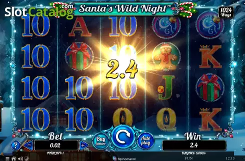 Скрин3. Santa's Wild Night слот