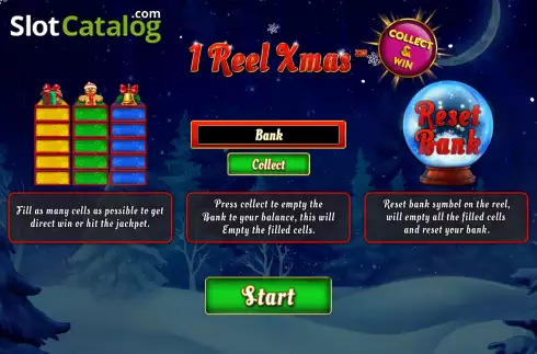 Скрин2. 1 Reel Xmas слот