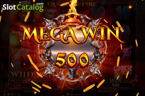 Скрин5. Cookie Casino Queen of Fire слот