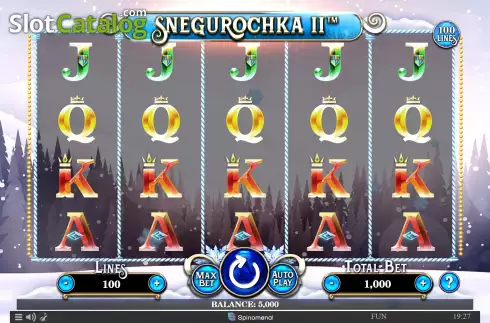 Скрин2. Snegurochka 2 слот