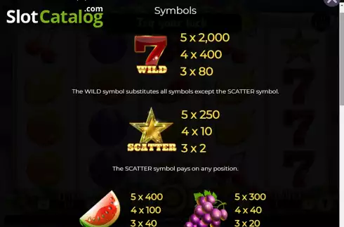 Скрин7. Penny Fruits Xtreme Christmas Edition слот
