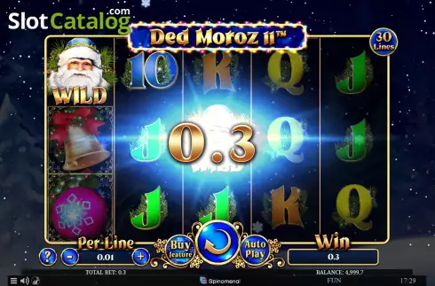 Скрин3. Ded Moroz II слот