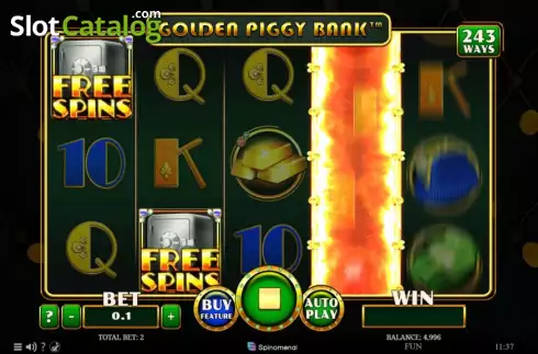 Скрин5. Golden Piggy Bank слот