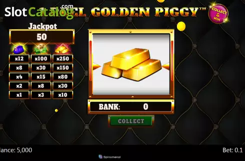 Скрин2. 1 Reel Golden Piggy слот