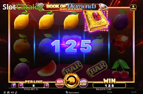 Скрин4. Book Of Diamonds Reloaded слот