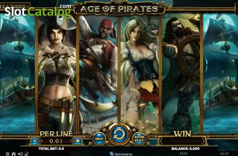 Скрин3. Age Of Pirates Expanded Edition слот