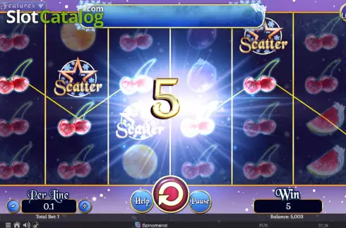 Скрин3. Fruits On Ice Collection 10 Lines слот