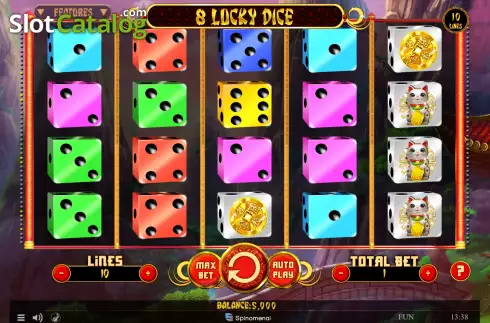 Скрин2. 8 Lucky Dice слот