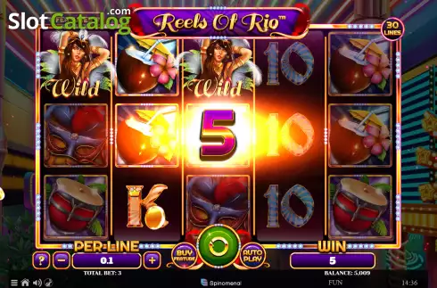 Скрин4. Reels Of Rio слот