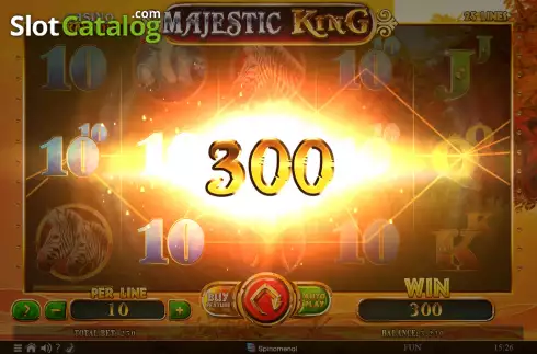 Скрин4. Casino Kakadu Majestic King слот