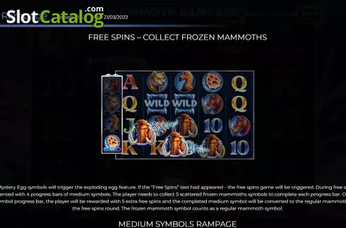Скрин9. Mammoth Rampage слот