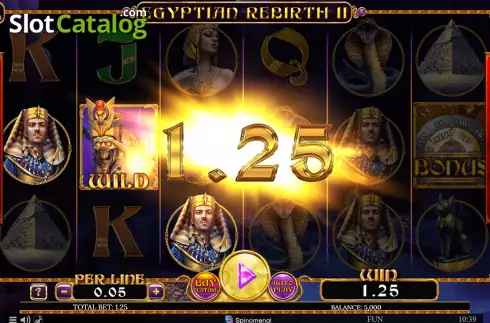 Скрин3. Egyptian Rebirth II Expanded Edition слот