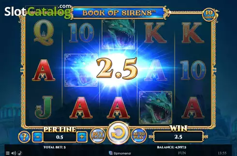 Скрин3. Book Of Sirens слот