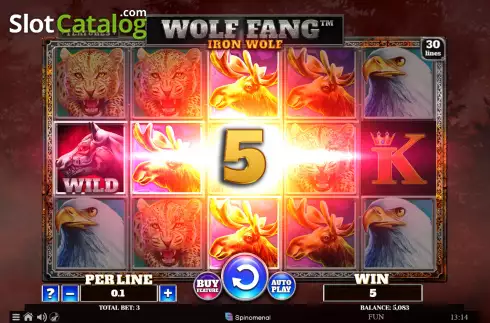Скрин4. Wolf Fang Iron Wolf слот